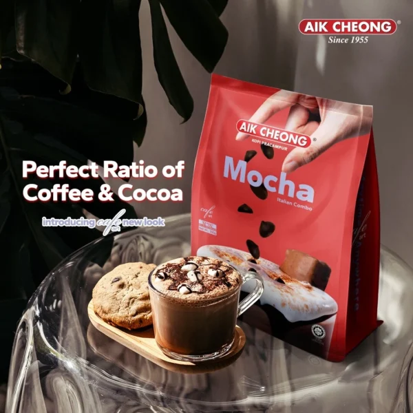 AIK Cheong - Mocha (12 Sachets x 25 g) - Image 2