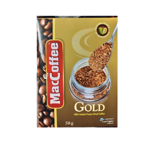 MacCoffee Premium Gold Freeze Dried Coffee – 50g Jar
