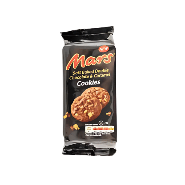 Mars Soft Baked Double Chocolate & Caramel Cookies – Premium Imported Cookies in Bangladesh