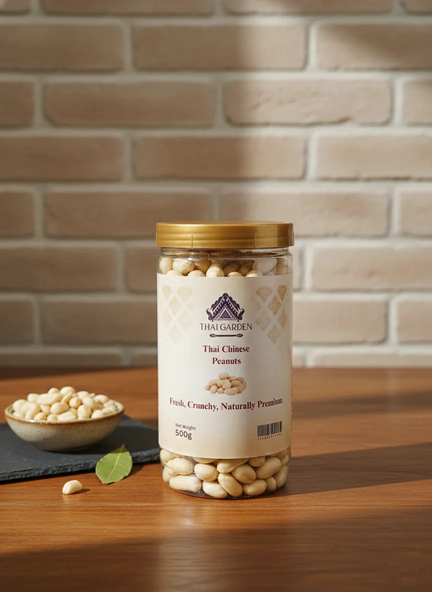 Premium Thai Chinese Peanuts 500g Jar - Image 2