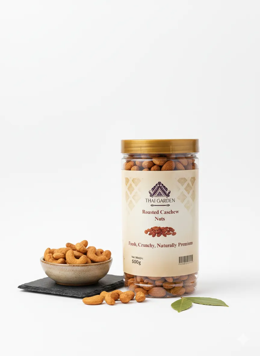 Premium Roasted Cashew Nuts 500g Jar in BD