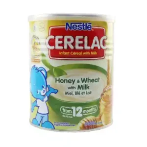 Nestle Cerelac Honey & Wheat With Milk (12 months +) Tin